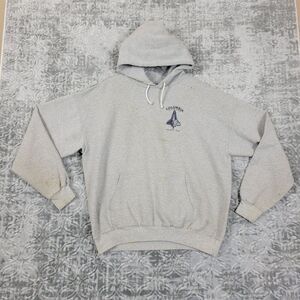 Vintage Columbia Space Shuttle Hoodie Mens XL Gray Recovery Effort Team 2003